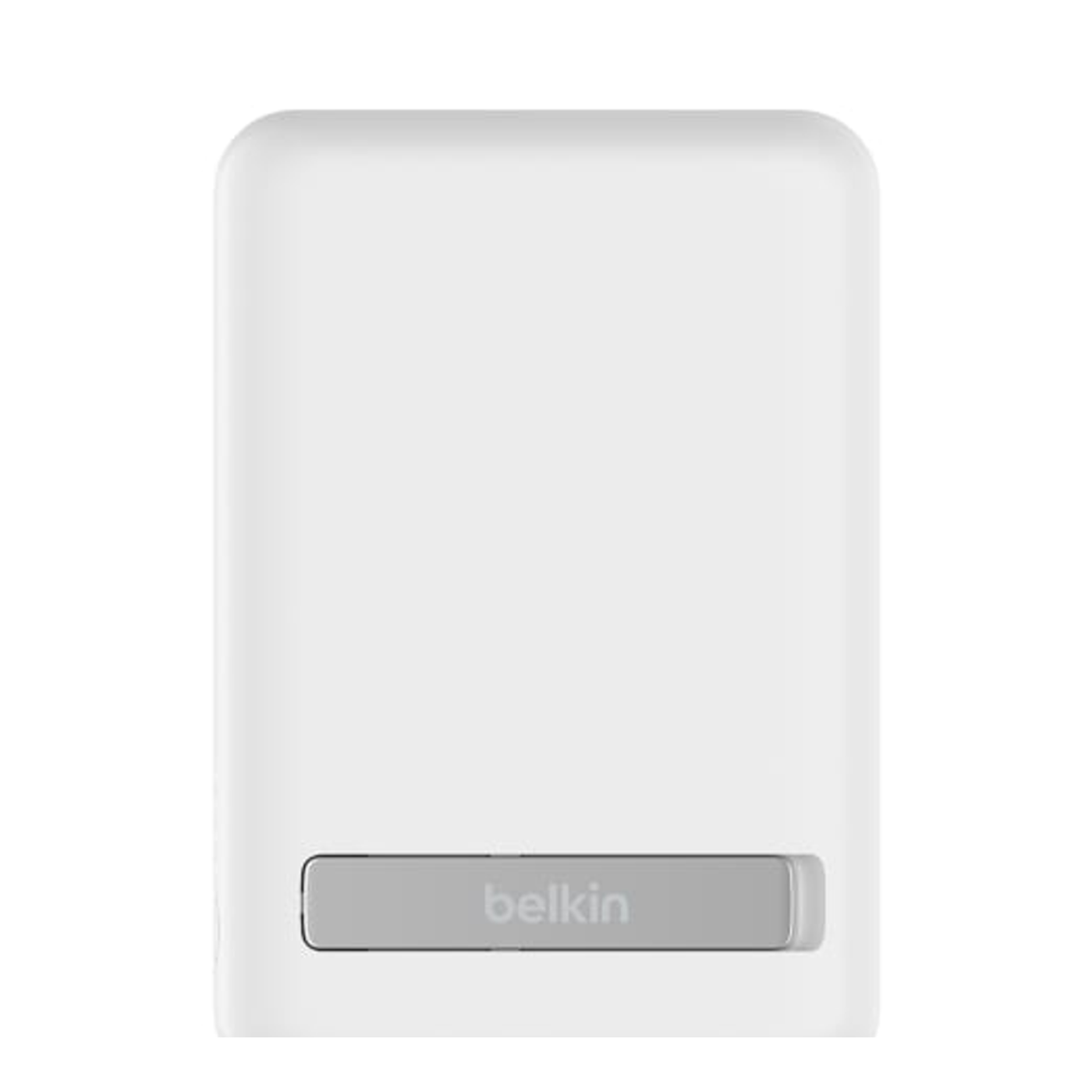 White Belkin BoostCharge Magnetic Wireless Power Bank 5K + Stand