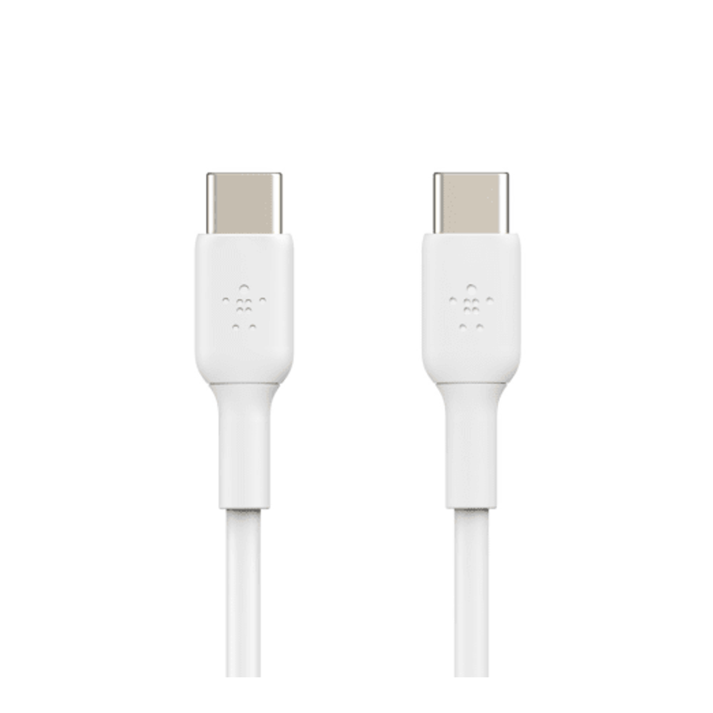 Universally compatible - White Belkin BoostCharge USB-C to USB-C Cable