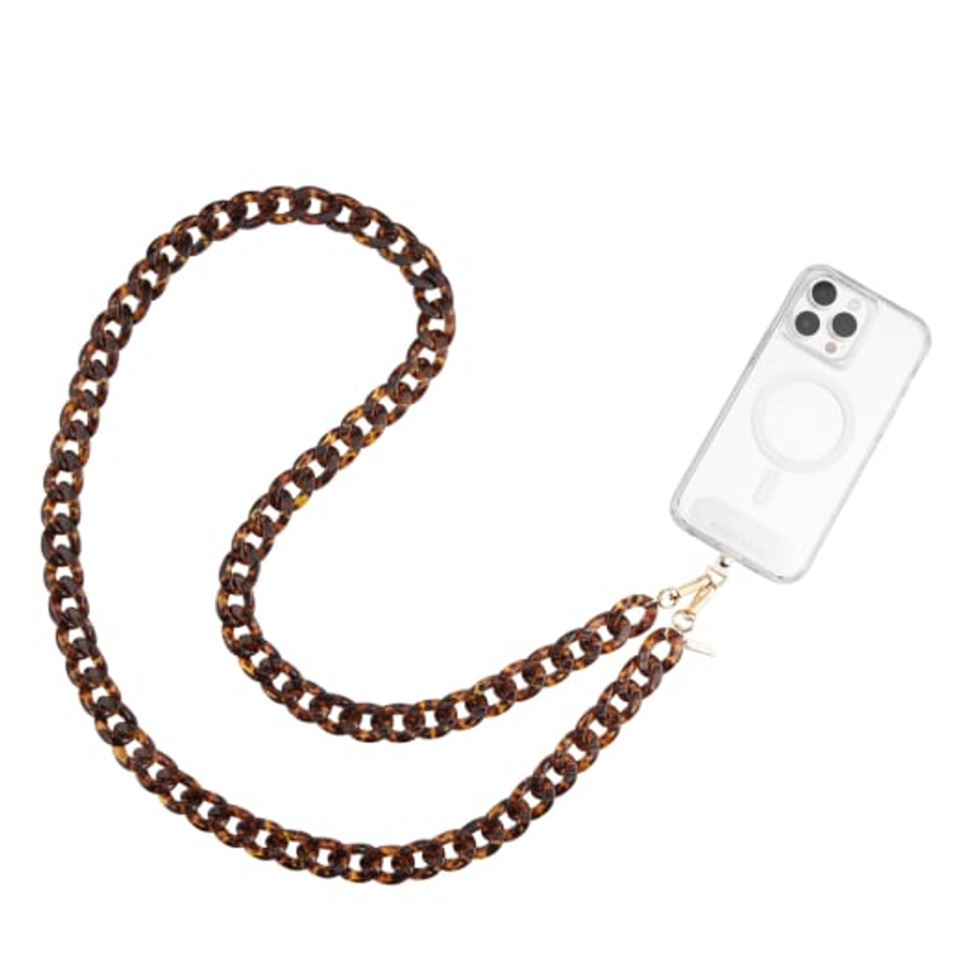 Universal - Tortoiseshell Case-Mate Phone Crossbody Chain