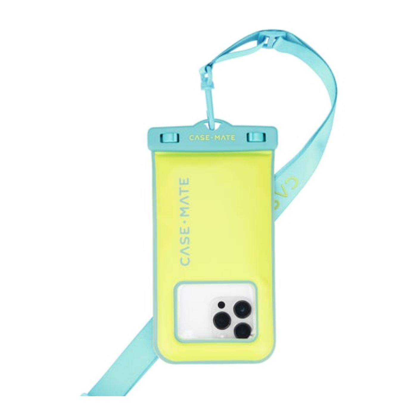 Universal - Lime/Blue Case-Mate Waterproof Floating Pouch