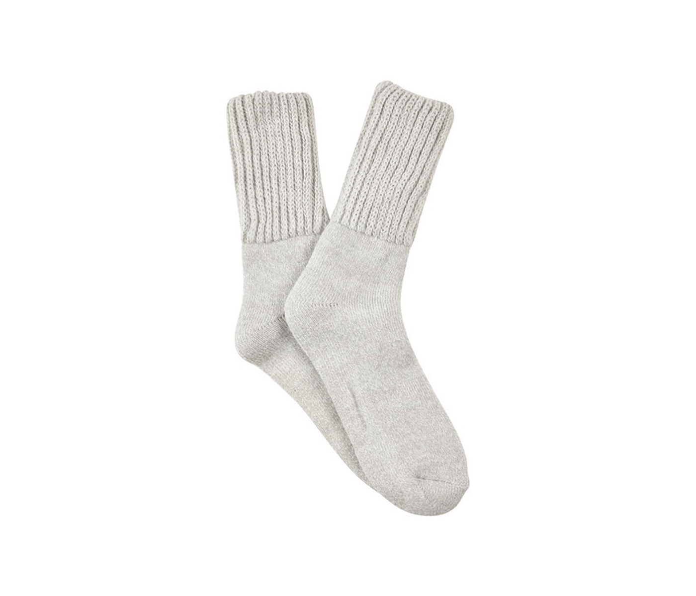 Womens Hotty Slouch Thermal Socks with Non-Slip- Grey