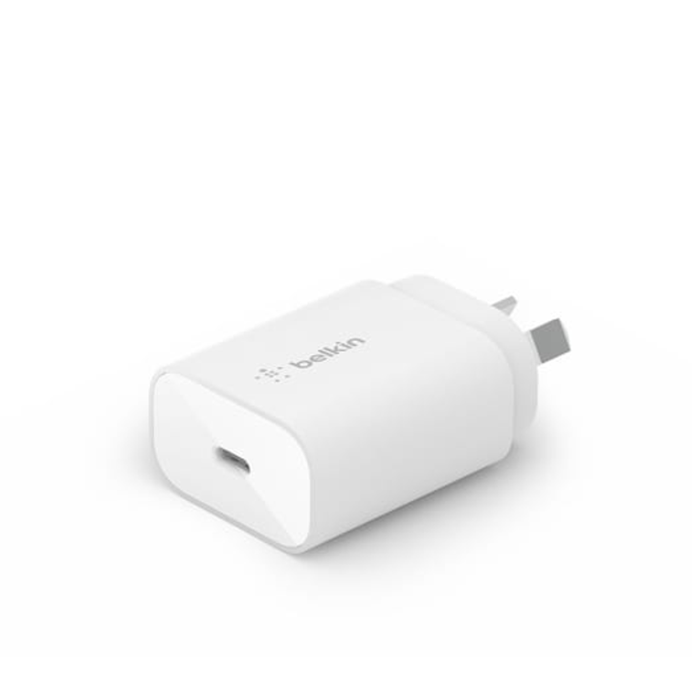 With USB-C PD Belkin BOOSTUP 25W PPS Wall Charger