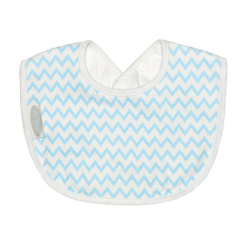 SILLY BILLYZ JERSEY BIBLET BLUE CHEVRON