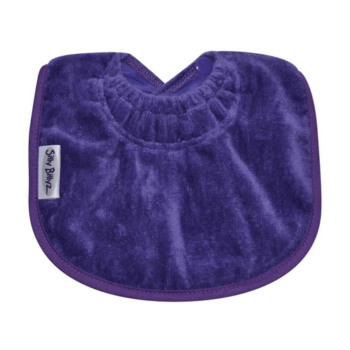 SILLY BILLYZ TOWEL BIBLET PURPLE
