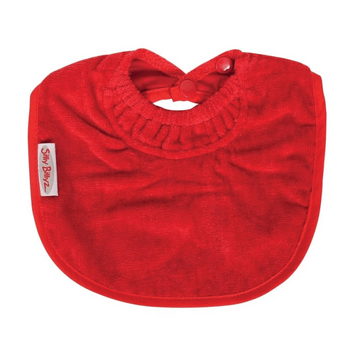 SILLY BILLYZ TOWEL BIBLET RED