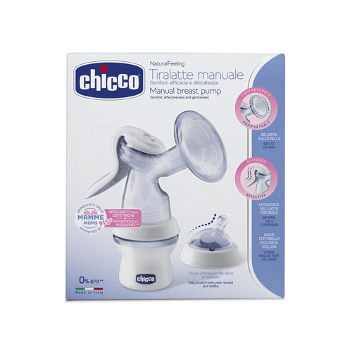 CHICCO Breast Pump: Manual - Natural Feeling