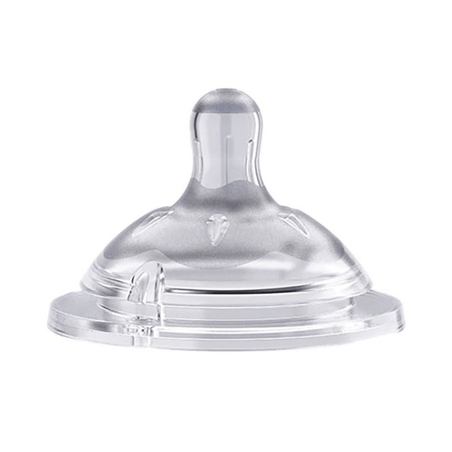 CHICCO Teat: NaturalFeeling - 4m+ Adj Flow 2pk