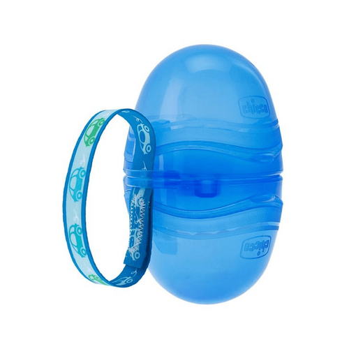 CHICCO Double Soother Holder - Blue