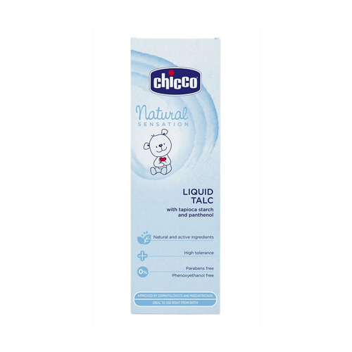CHICCO Natural Sensations: Liquid Talc 100ml