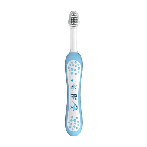 CHICCO Oral Care: Toothbrush 6-36m Light Blue