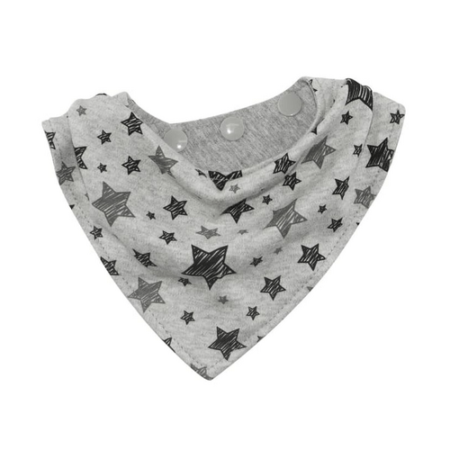SILLY BILLYZ JERSEY BANDANA GREY STARS