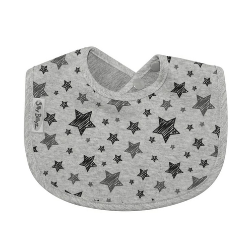 SILLY BILLYZ JERSEY BIBLET GREY STARS