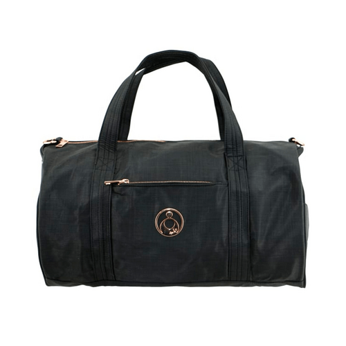 ISOKI KINGSTON DUFFLE BAG BLACK NYLON
