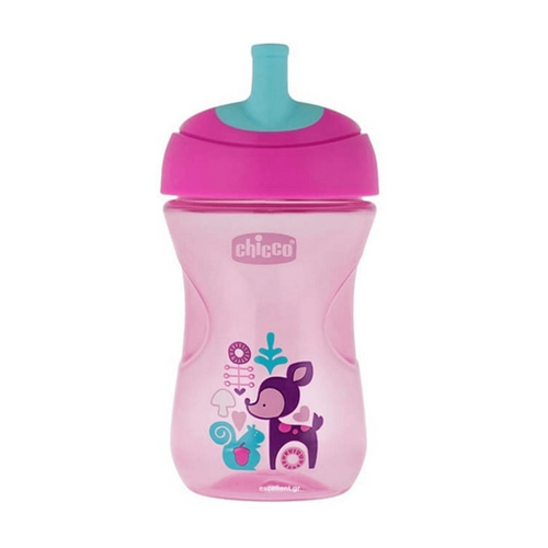 CHICCO Spout Cup 12M+ Girl 1pk 266ml