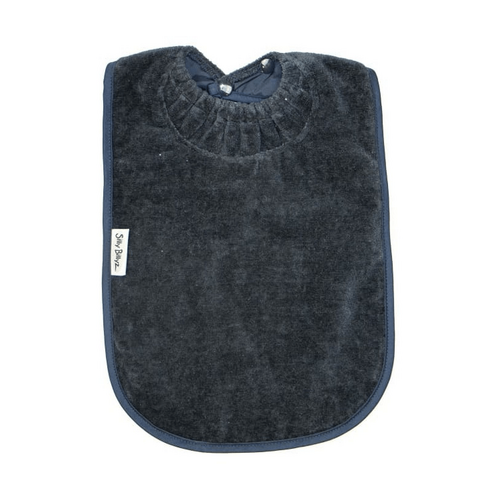 SILLY BILLYZ TOWEL XL BIB NAVY