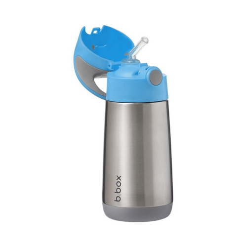 B.BOX Insulated Drink Bottle Blue Slate