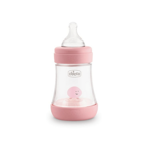 CHICCO Bottle: Perfect5 Sil 150ml 0m+ Slow Pink