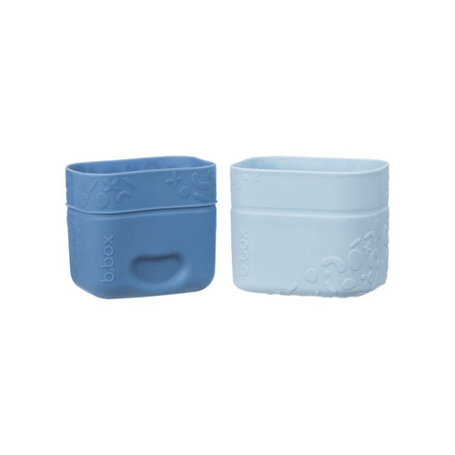 B.BOX Silicone Snack Cups Ocean
