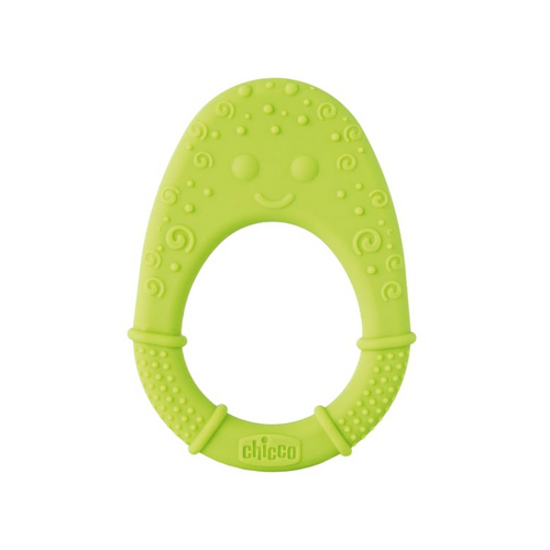 CHICCO Teether: All Soft 2M+ Lime Green