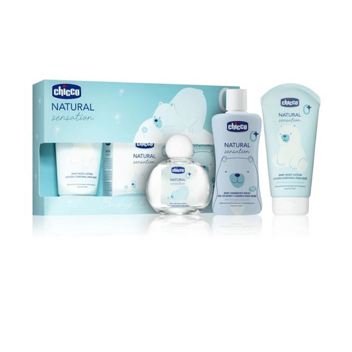 CHICCO Baby Essential Set: Hair/Body/Perf Water