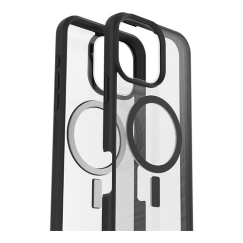 For iPhone 16 Pro Max - Black Crystal OtterBox React MagSafe Case