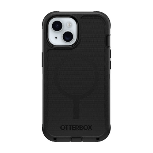 OtterBox Defender MagSafe Case For iPhone 16e/15/14/13 - Black