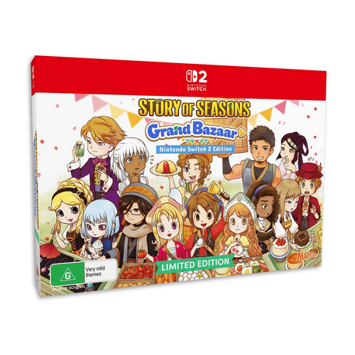 STORY OF SEASONS: Grand Bazaar Nintendo Switch 2 Limited Edition