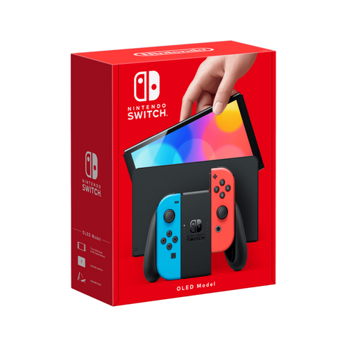Nintendo Switch - OLED Model (Neon Blue/Neon Red)