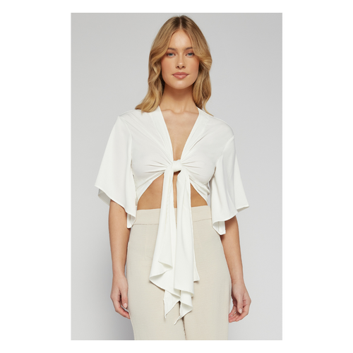Kimono Sleeve Front Tie Top (SST28-4A)