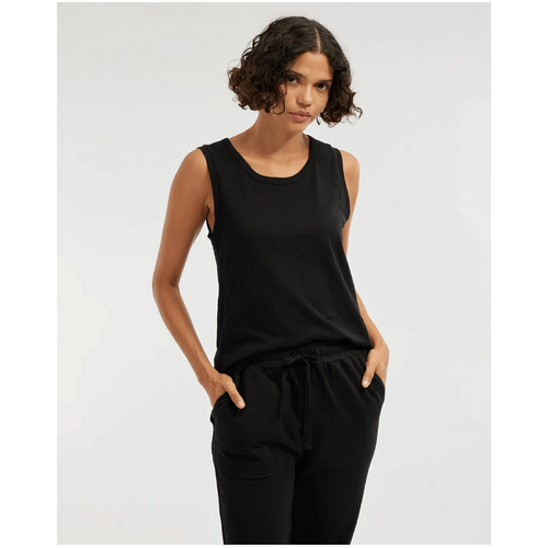 Amelius Claudia Longline Tank - Black
