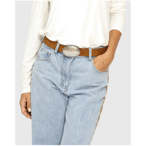 belle &amp; bloom Melrose Western Belt - Tan