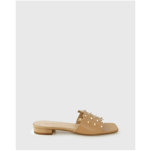 belle &amp; bloom Until We Meet Stud Slide - Tan