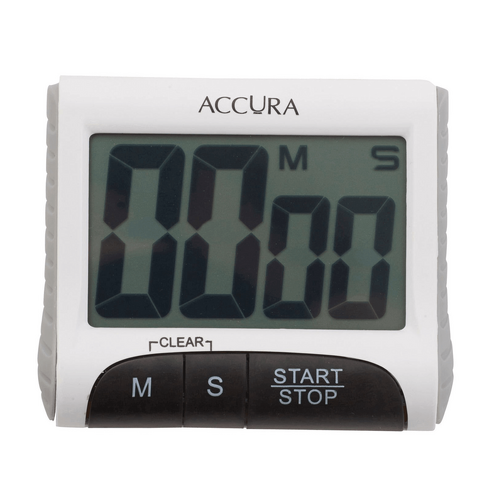 Davis &amp; Waddell Accura Digital Timer 99 Min 59 Seconds White