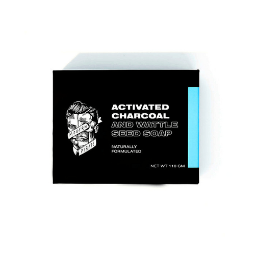 ACTIVATED CHARCOAL &amp; WATTLE SEED SOAP