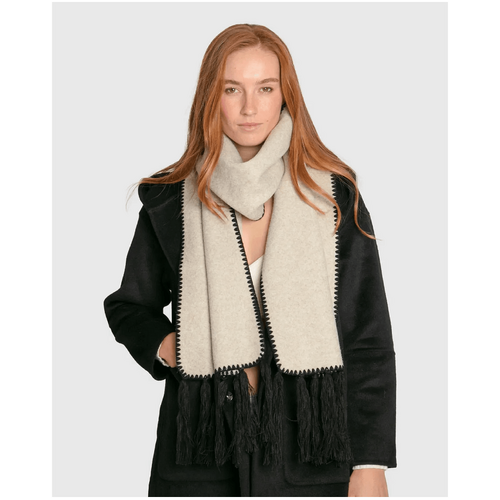 belle &amp; bloom Mountain Side Scarf - Cream