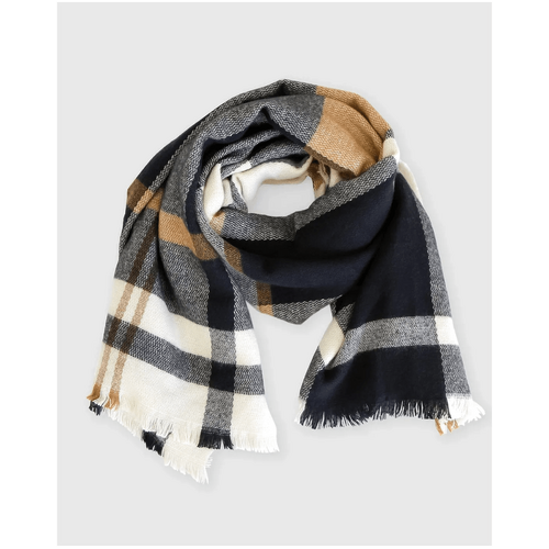 belle &amp; bloom Staten Island Plaid Scarf