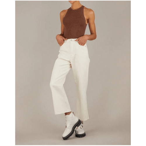 Amelius Afina Knit Tank Top - Cocoa