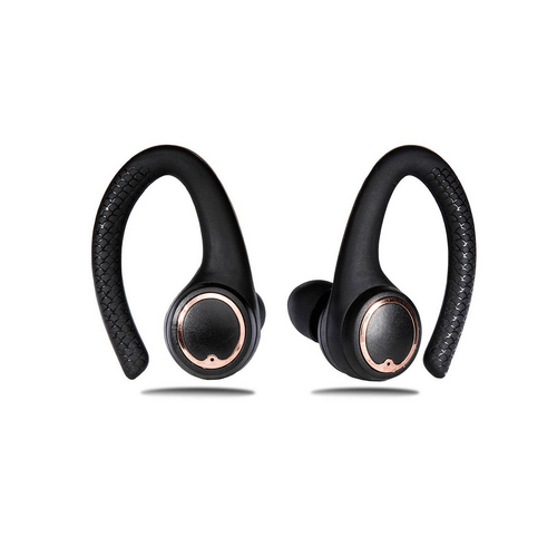 Air Active 2.0 Matte Black Rose Gold Sport Earbuds