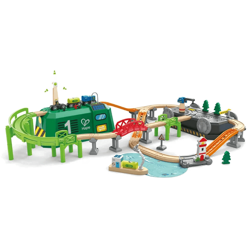 Hape Train Bucket Set