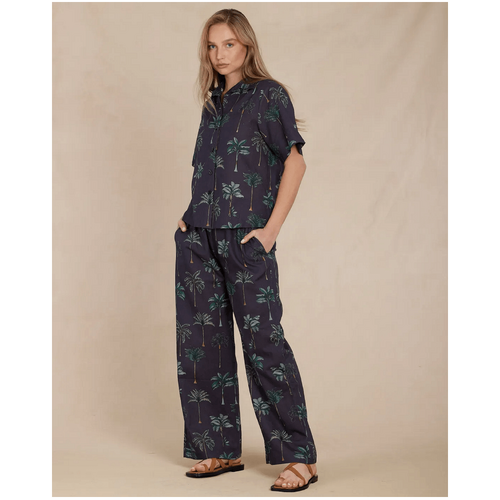 Amelius Palmira Linen Bowling Shirt