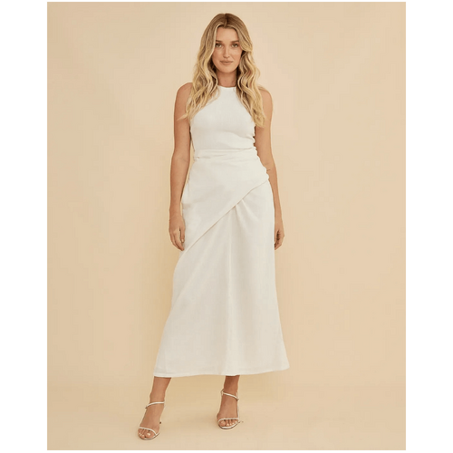 Amelius Naomi Wrap Skirt - White