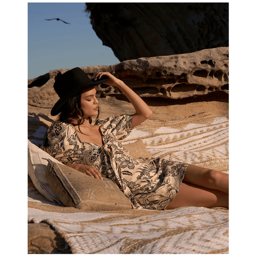 Amelius Ambra Linen Mini Dress