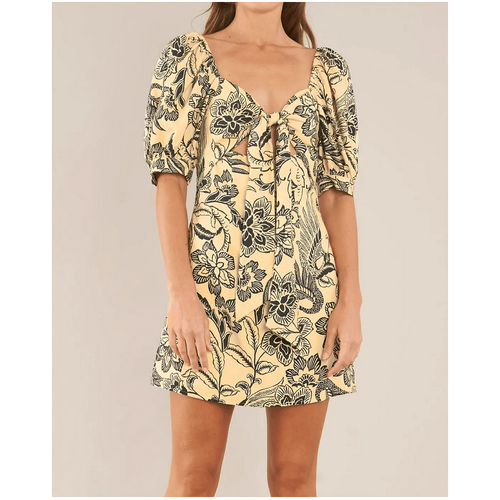 Amelius Ambra Linen Mini Dress