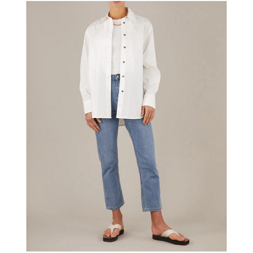Amelius Blythe Collared Shirt - White
