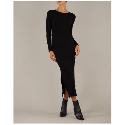 Amelius Afina Knit Dress - Black