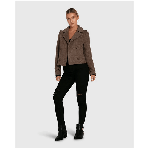 belle &amp; bloom Better Off Military Peacoat