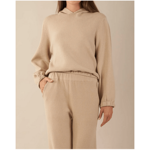 Amelius Titan Knit Hoodie - Camel