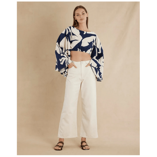 Amelius Tamar Wide-Leg Jean - Cream