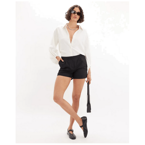 Amelius Evelyn Tailored Short - Black