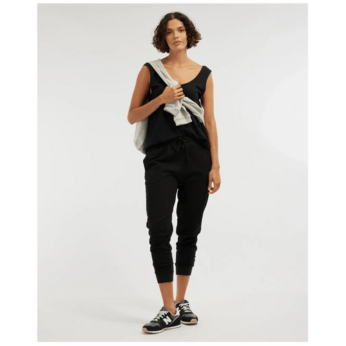 Amelius Kieran Cropped Jogger - Black